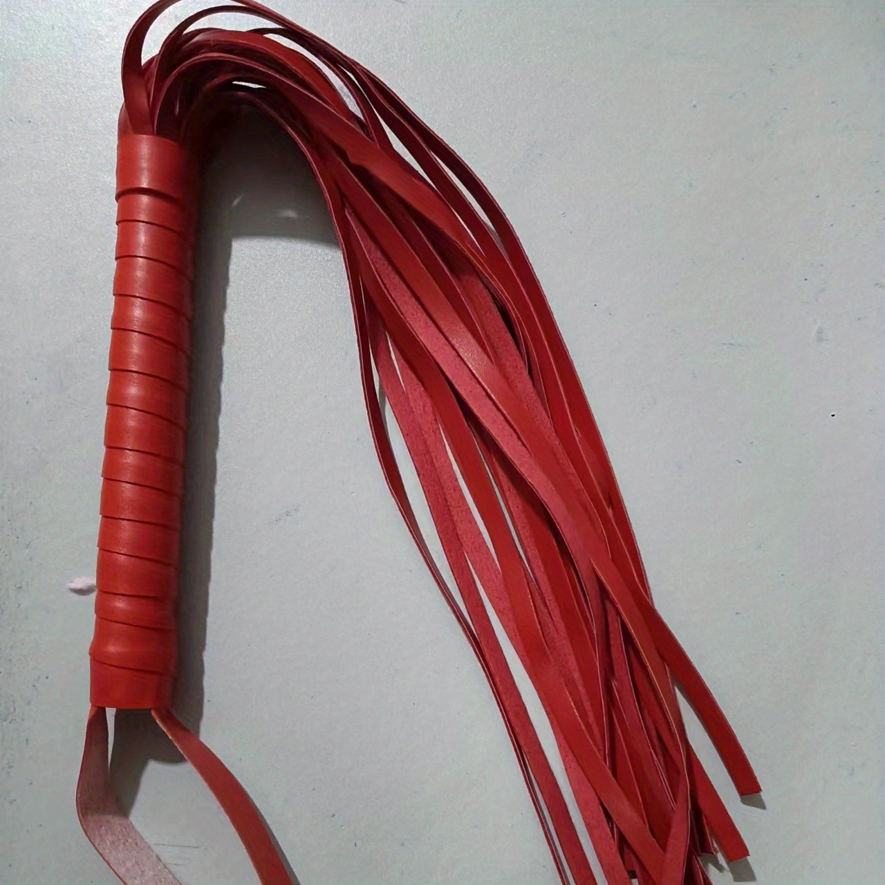 Faux Leather Flogger Whip for Adult Play